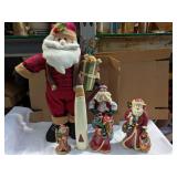 Ceramic & Other Santa Figurines