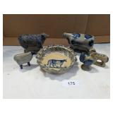 Rowe Pottery & Beaumont Bros. Animal Figurines &
