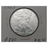 2018 Silver Eagle 1 Dollar Coin