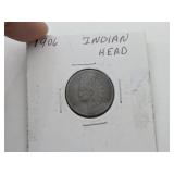 1906 Indian Head Cent