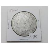 1899 O Morgan Silver Dollar