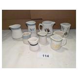 Vintage Assorted Restaurant Grade Creamers