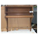 Old Shelf & Towel Rack