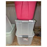 (3) Storage Totes w/ Lids