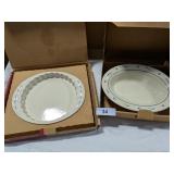 NIB Blue Longaberger Quiche Dish &