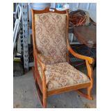 Vintage Wooden Rocking Chair