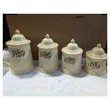 Pfaltzgraff (4) Pc Canister Set