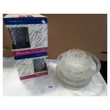 (2) NIB Cobalt Iced Tea Glasses &