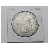 1921 Morgan Silver Dollar