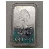 USA Silver Bar - .999 Fine Silver
