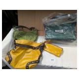 (2) Tignanello Purses Appear New & Tasche Bag w/