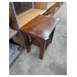 Wooden End Table