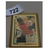 Upper Deck 91 Michael Jordan Baseball Card in