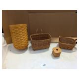 (3) Longaberger & (1) Other Basket