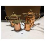 (4) Copper & Brass Pcs