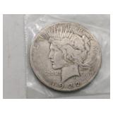 1922 Peace Silver Dollar