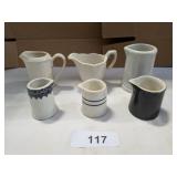 Vintage Assorted Restaurant Grade Creamers