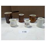 Vintage Assorted Restaurant Grade Creamers