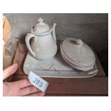 Serving Platter, Pitcher & Soup Dish -**