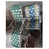Rocking Lawn Chair & Lounge Chair