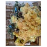 Christmas Garland, Styrofoam Balls & Other