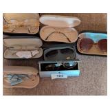 Assorted Glasses w/ Cases