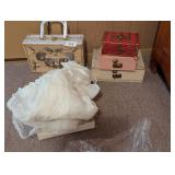 Vintage First Communion Dress w/ Veil &