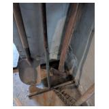 Rake, Axe, Meter Tool & Shovel