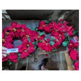 Poinsettia Wreaths & Swag