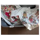 Tote w/ Lid, Christmas Shirts & Other