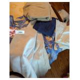 Assorted Blankets & Table Cloths