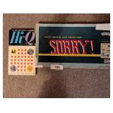 Vintage Sorry Game & Hi-Q Game