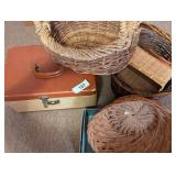 Storage Box & Assorted Baskets