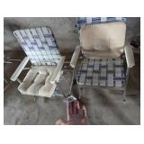 (2) Matching Rocking Lawn Chairs