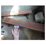 (2) Matching Benches