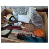 Mirrors, Combs, Vintage Stratton Compact & Other