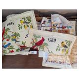 Assorted Dated Dish Towels