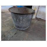 Galvanized Bucket w/ Contents