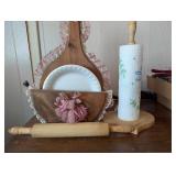 Paper Plate Holder, Paper Towel Holder, +
