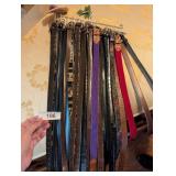 Belt Hanger w/ Assorted Belts