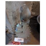 3-Tiered Glass Server & Oil Lamp