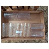 (8) Clear Plastic Cups