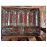 (8) Strawberry Glasses