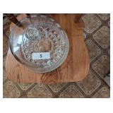 Cake Plate w/ Glass Dome