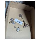 (4) Clock Keys