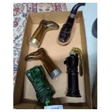 (5) Collectible Avon Bottles