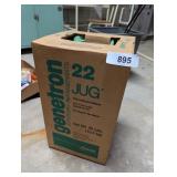 Vintage Genetron Super Dry Refrigerant 22 Jug