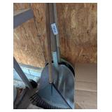 (2) Scoop Shovels & Plastic Rake