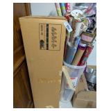 Large Quantity of Gift Wrap Paper & Bows