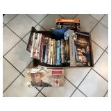 DVD, CD, VHS Assortment